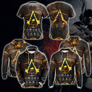 Assassin's Creed We Work In The Dark To Serve The Light Unisex 3D T-shirt