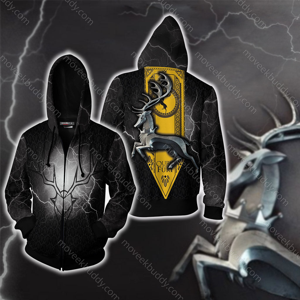 House Baratheon Game Of Thrones New Look Zip Up Hoodie