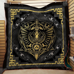 True Heroes Never Die The Legend Of Zelda 3D Quilt Blanket