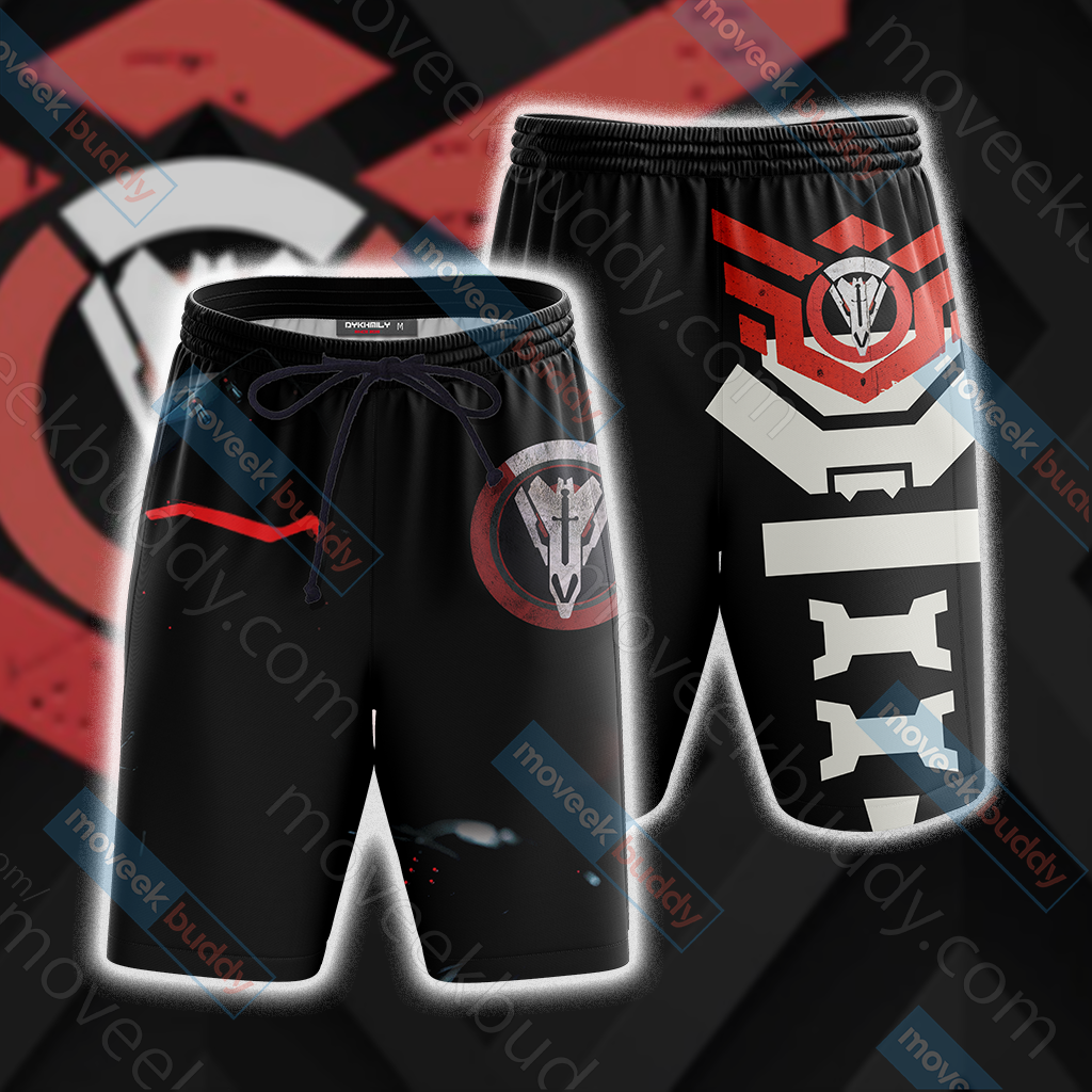 Overwatch - Blackwatch 3D Beach Shorts