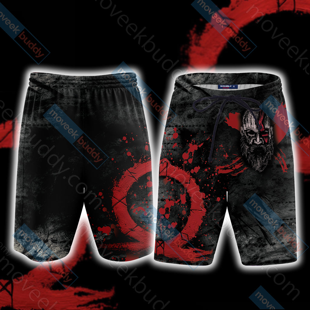 God Of War Unisex Beach Shorts