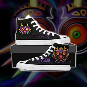 The legend of Zelda: Majora's Mask High Top Shoes