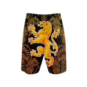 House Lannister Lion Game Of Thrones Beach Shorts