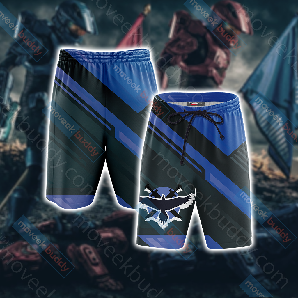 Halo - Blue Team New Beach Shorts