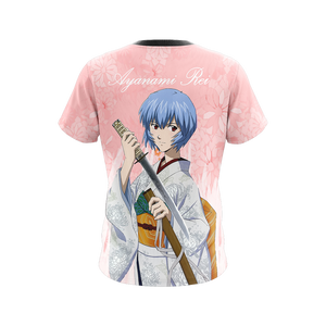 Neon Genesis Evangelion - Ayami Rei New Unisex 3D T-shirt