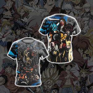 Heroes crossover Unisex 3D T-shirt