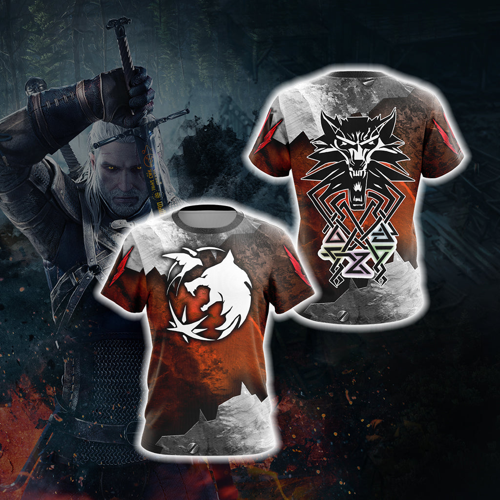 The Witcher Symbol Unisex 3D T-shirt