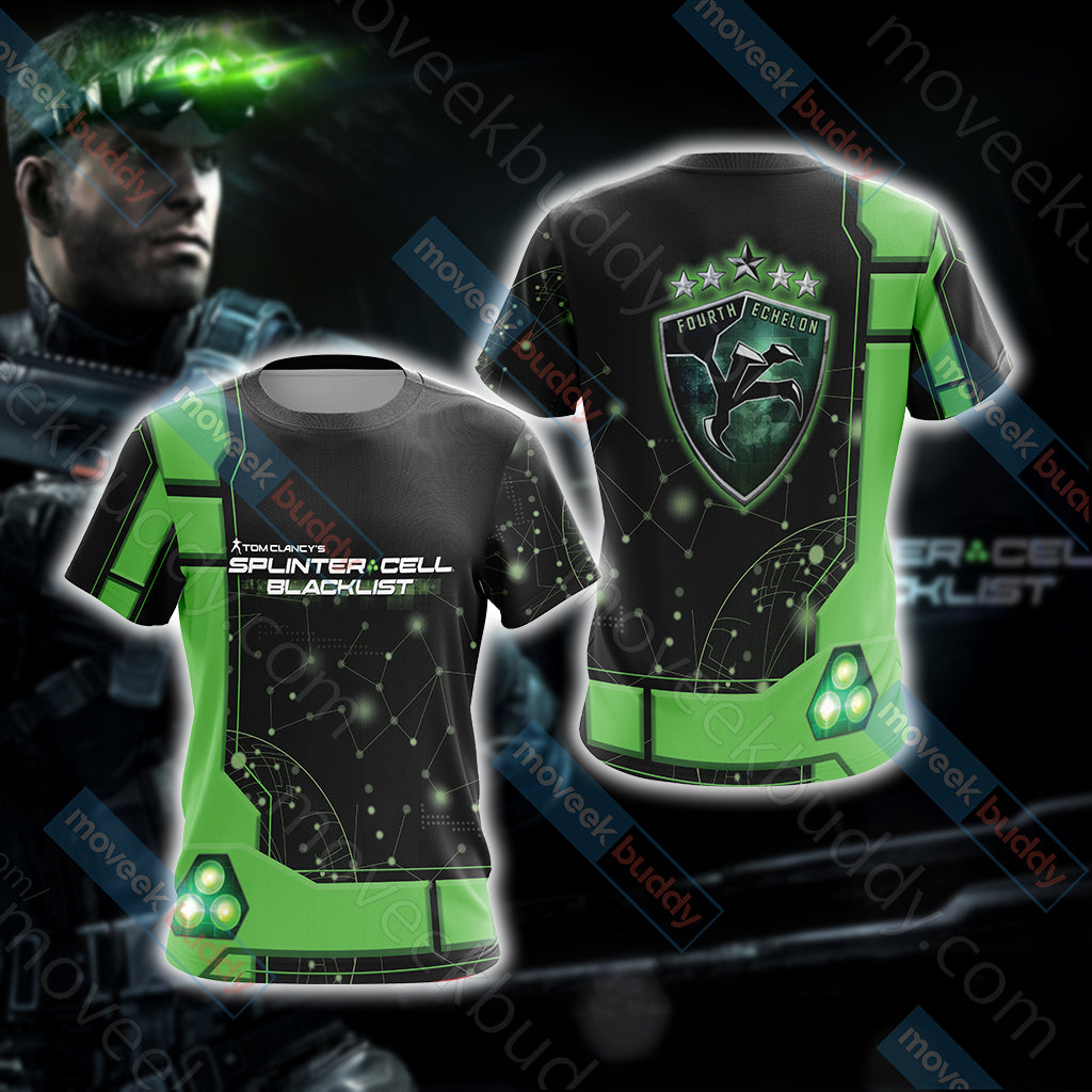 Tom Clancy's Splinter Cell Unisex 3D T-shirt