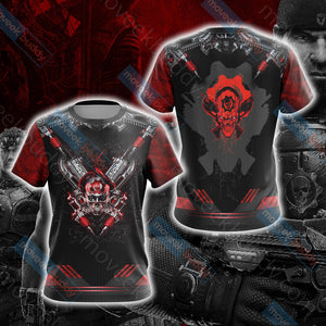 Gears Of War Unisex 3D T-shirt