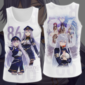 86 Eighty-Six Anime Anime Manga 3D All Over Print T-shirt Tank Top Zip Hoodie Pullover Hoodie Hawaiian Shirt Beach Shorts Jogger