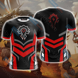 World Of Warcraft - Horde New Version Unisex 3D T-shirt