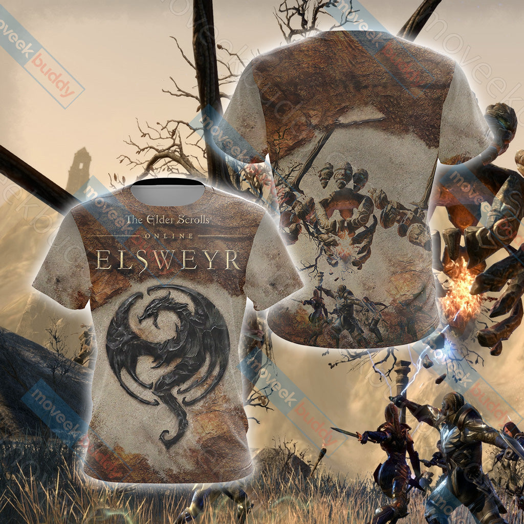 The Elder Scrolls Online - Elsweyr Unisex 3D T-shirt