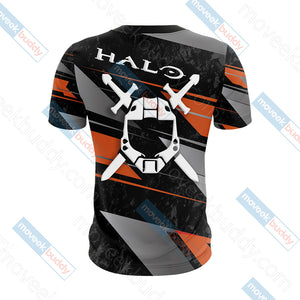 Halo - Spartans Helmet Unisex 3D T-shirt