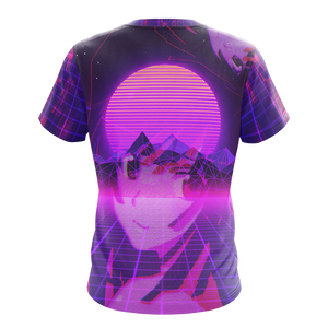 Just A Gamer Who Loves Anime And Waifus Unisex 3D T-shirt