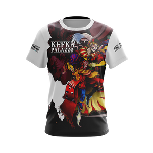 Final Fantasy Kefka Clown Unisex 3D T-shirt