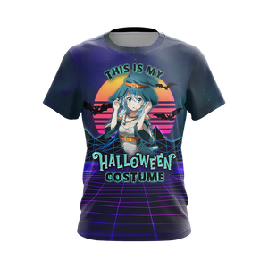 This is my Halloween Costume Sinon Sword Art Online All Over Print T-shirt Zip Hoodie Pullover Hoodie