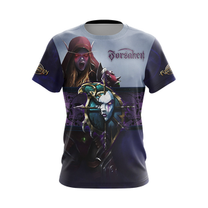 World Of Warcraft - Forsaken Unisex 3D T-shirt