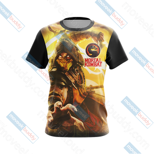 Mortal Kombat - Scorpion New Style Unisex 3D T-shirt