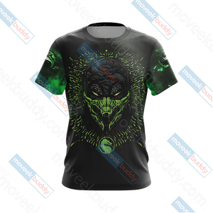 Mortal kombat - REPTILE Unisex 3D T-shirt