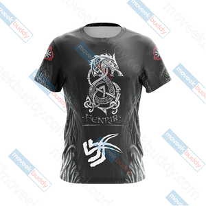 Vikings - Fenrir Unisex 3D T-shirt