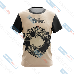 Game Of Thrones New Look Unisex 3D T-shirt