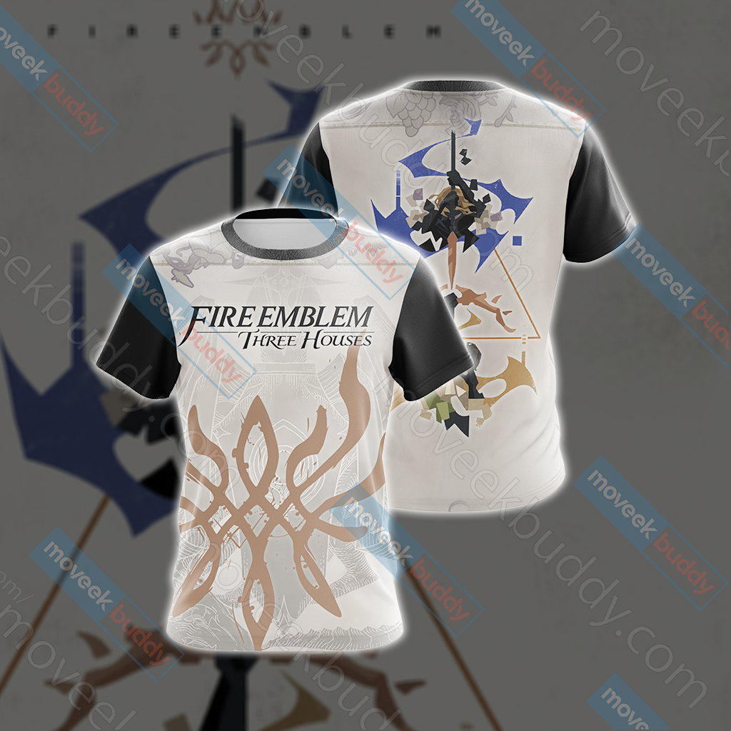 Fire Emblem 3 Houses - Till Death Unisex 3D T-shirt