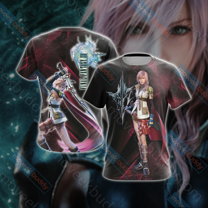 Final Fantasy XIII - Lightning Unisex 3D T-shirt