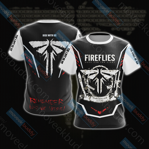 The Last of Us - The Fireflies Unisex 3D T-shirt