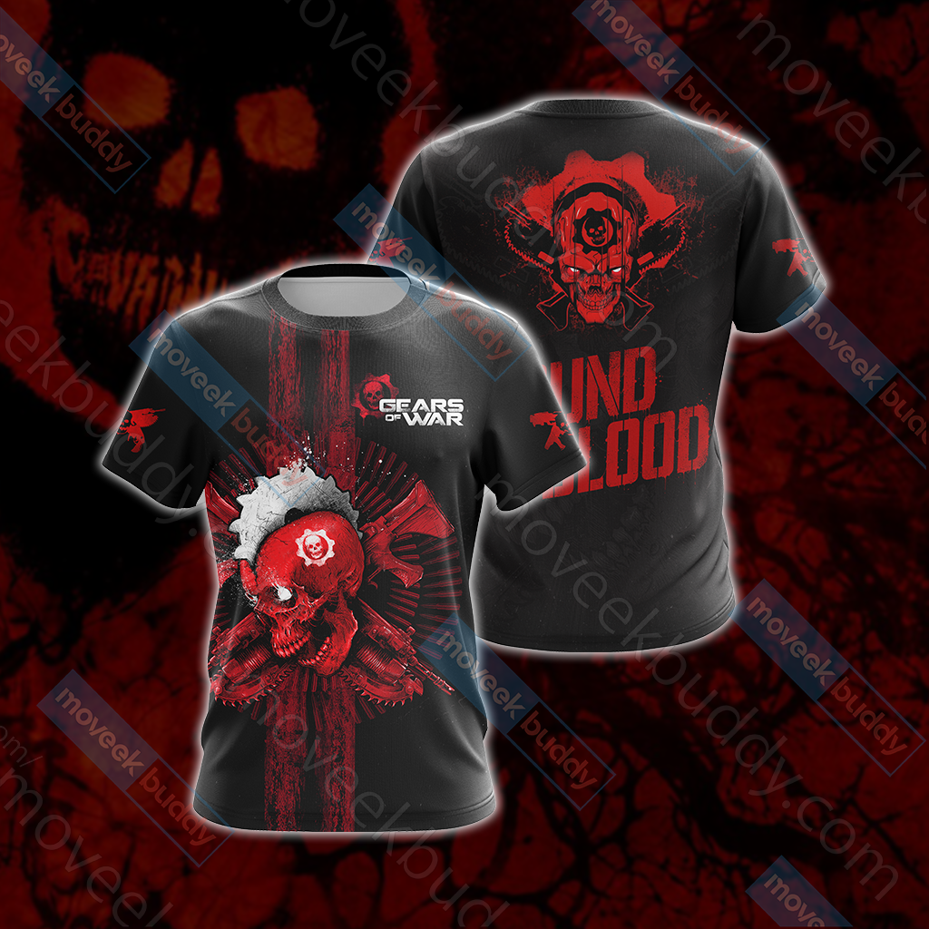 Gears Of War New Style Unisex 3D T-shirt