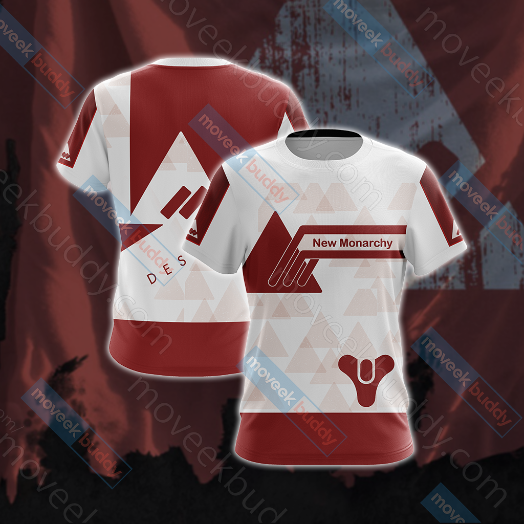 Destiny - New Monarchy New Style Unisex 3D T-shirt