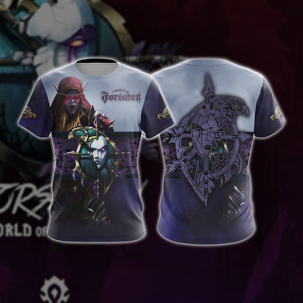 World Of Warcraft - Forsaken Unisex 3D T-shirt