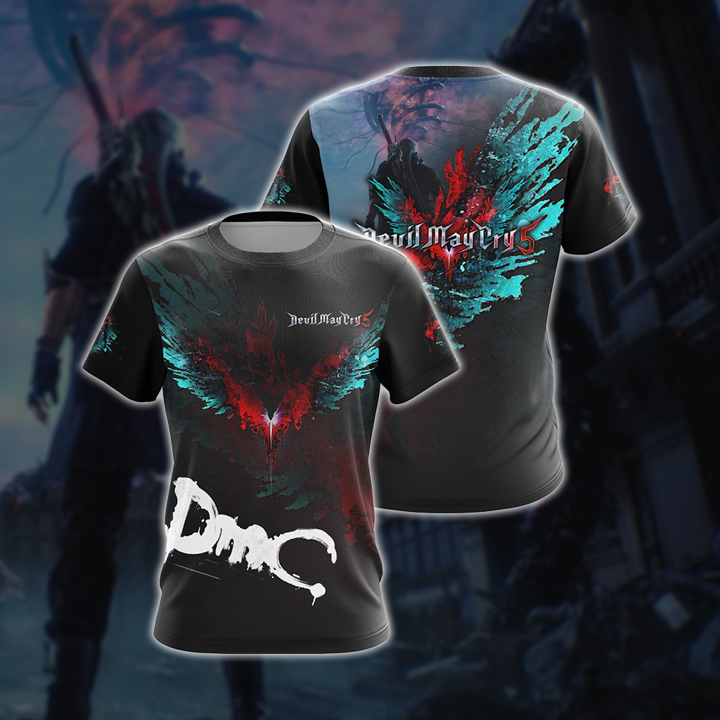 Devil May Cry 5 Unisex 3D T-shirt