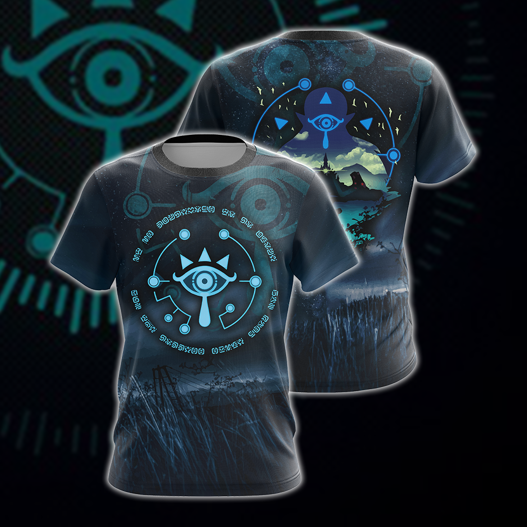 The Legend of Zelda - Sheikah Symbol Unisex 3D T-shirt