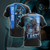 Mortal Kombat Sub Zero This Time Will Be Your Last Unisex 3D T-shirt