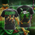 One Piece - Roronoa Zoro Unisex 3D T-shirt Zip Hoodie Pullover Hoodie 