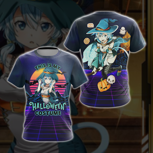 This is my Halloween Costume Sinon Sword Art Online All Over Print T-shirt Zip Hoodie Pullover Hoodie