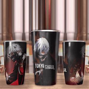 Tokyo Ghoul Anime Manga Insulated Stainless Steel Tumbler 20oz / 30oz