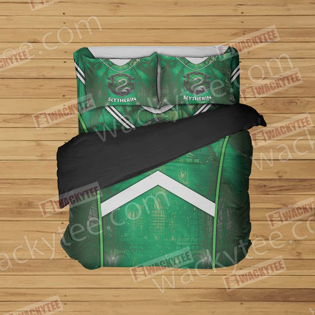 Hogwarts Harry Potter - Slytherin House New Version Bed Set