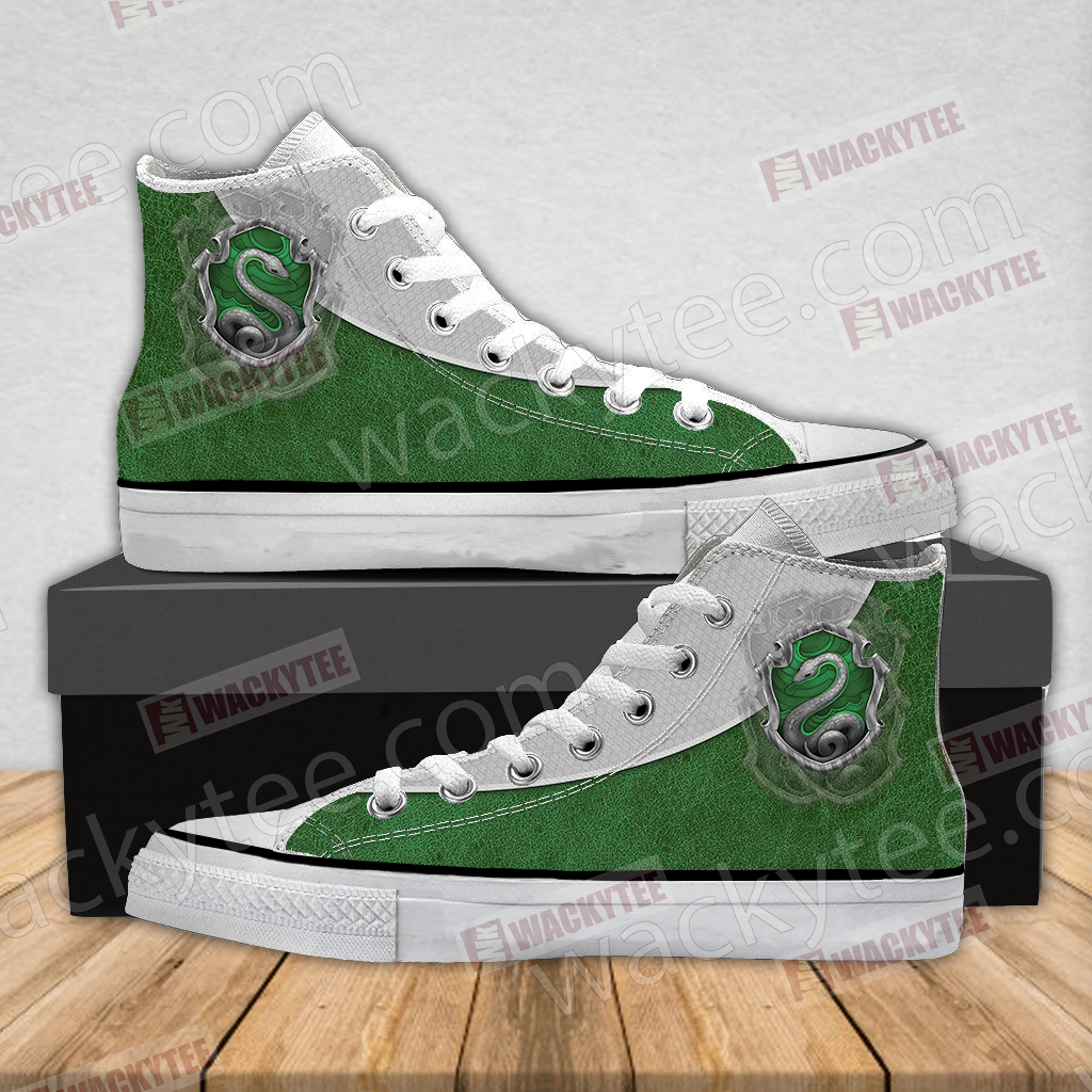 Harry Potter - Slytherin Edition New Style High Top Shoes