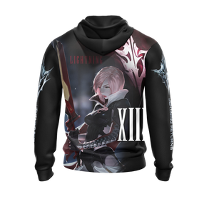 Final Fantasy XIII Lighting Returns Unisex 3D T-shirt Zip Hoodie 