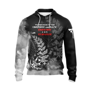 The Last Of Us - To The Edge Of The Universe And Back. Endure And Survive Unisex 3D T-shirt Zip Hoodie 