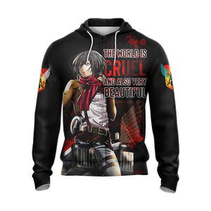 The World Is Cruel and Also Very Beautiful T-shirt Zip Hoodie Pullover Hoodie