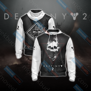 Destiny 2 New Unisex 3D  Zip up Hoodie