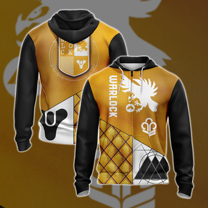 Destiny 2 - Warlock New Look Unisex 3D up Hoodie