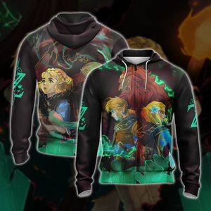 The Legend Of Zelda: Breath Of The Wild (BotW) Link, Zelda And Ganondorf Unisex 3D T-shirt