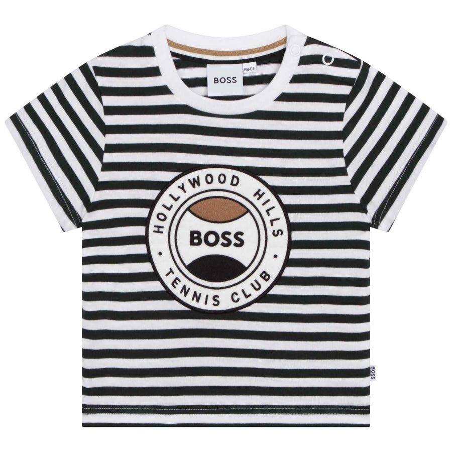 Sailor stripe t-shirt by Hugo Boss