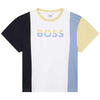 Tricolor t-shirt by Hugo Boss