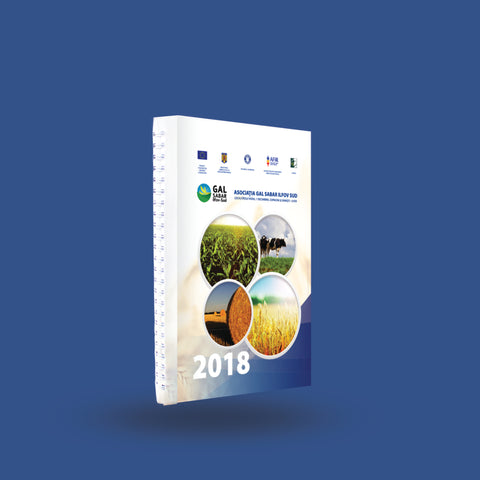 Agenda personalizata 2019 cu spirala ascunsa