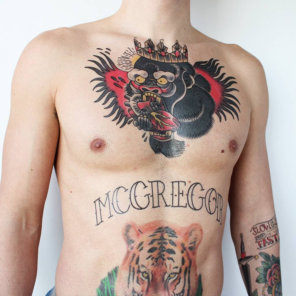 Conor Mcgregor Temporary Tattoo Set Tattoo Icon