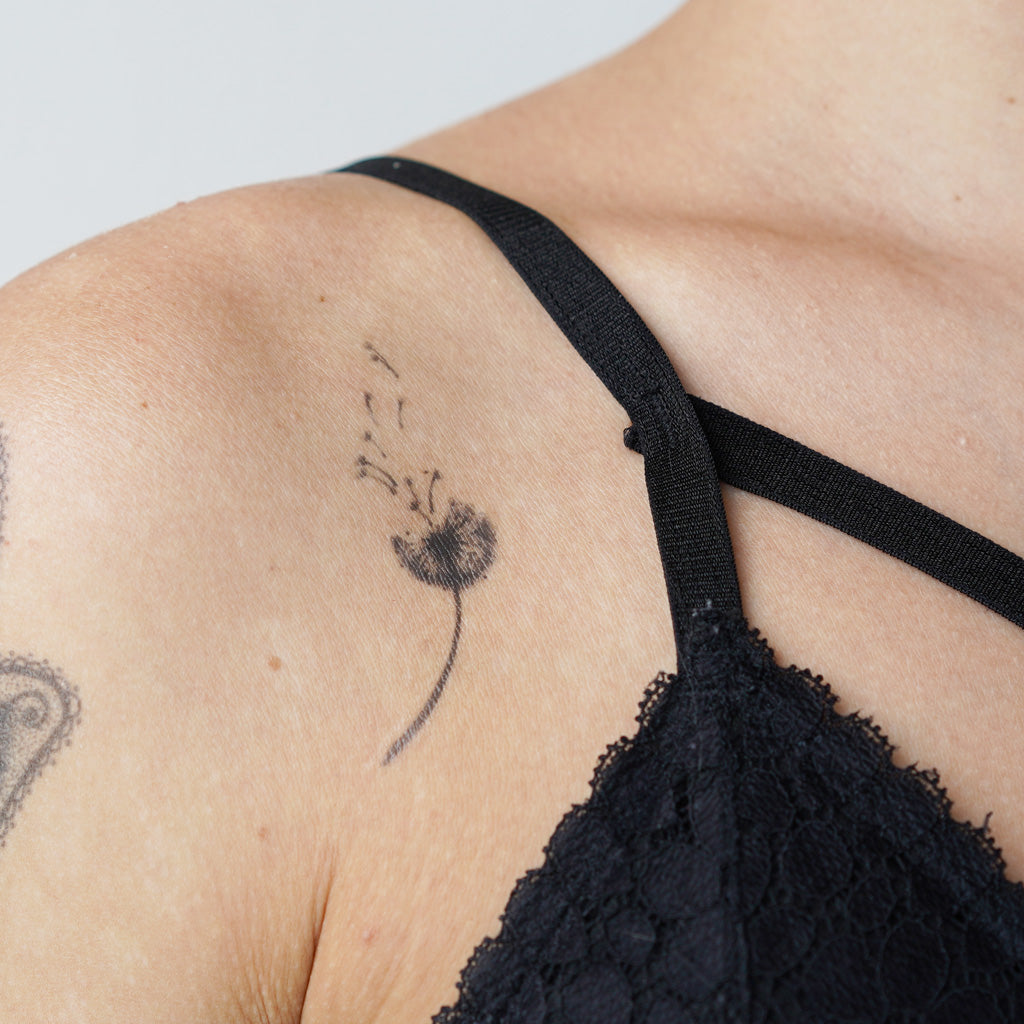 Small Dandelion Temporary Tattoo Set (2 tattoos) – TattooIcon